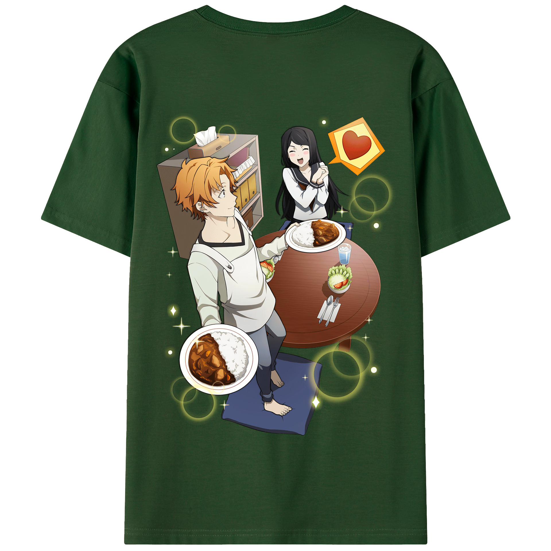（画像用） 文豪ストレイドッグス Bungo Stray Dogs 綿100％半袖Tシャツ（背面プリント）